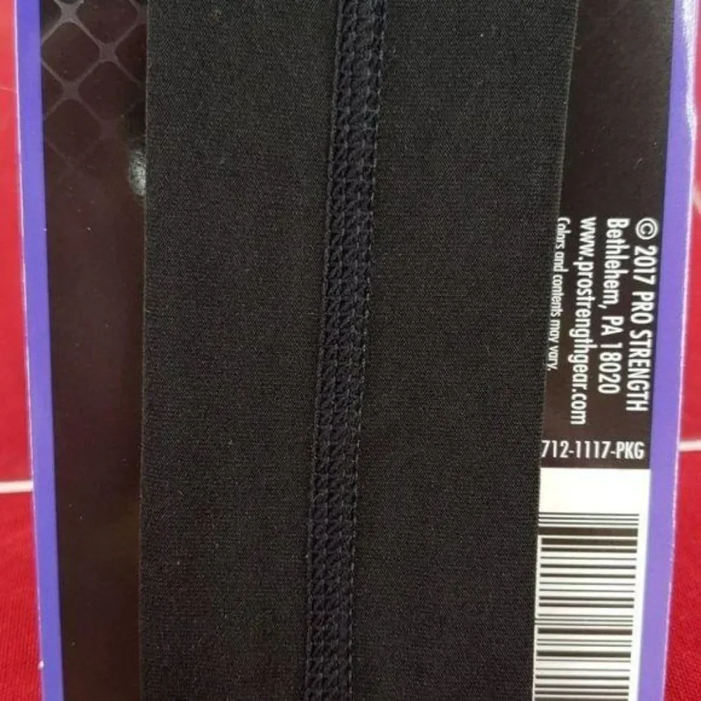 Pro Strength Black New‎ Non Slip Sports Headband